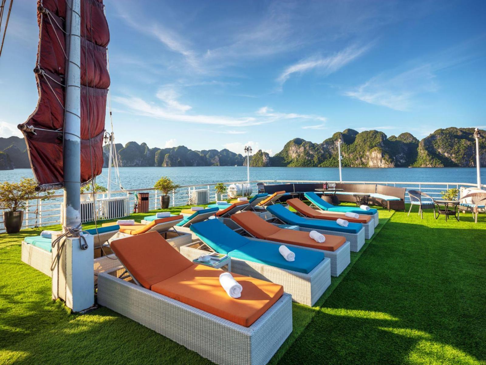 Lotus Boutique Cruise Hotell Ha Long Eksteriør bilde