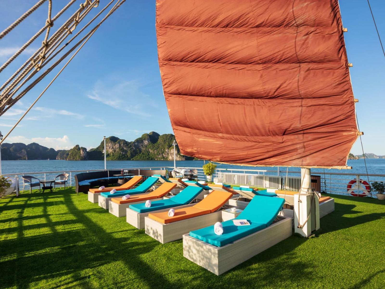 Lotus Boutique Cruise Hotell Ha Long Eksteriør bilde
