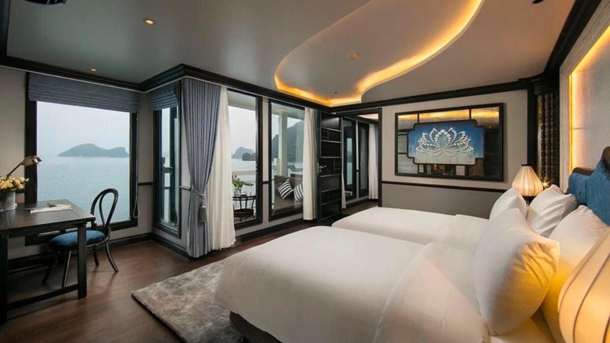Lotus Boutique Cruise Hotell Ha Long Eksteriør bilde