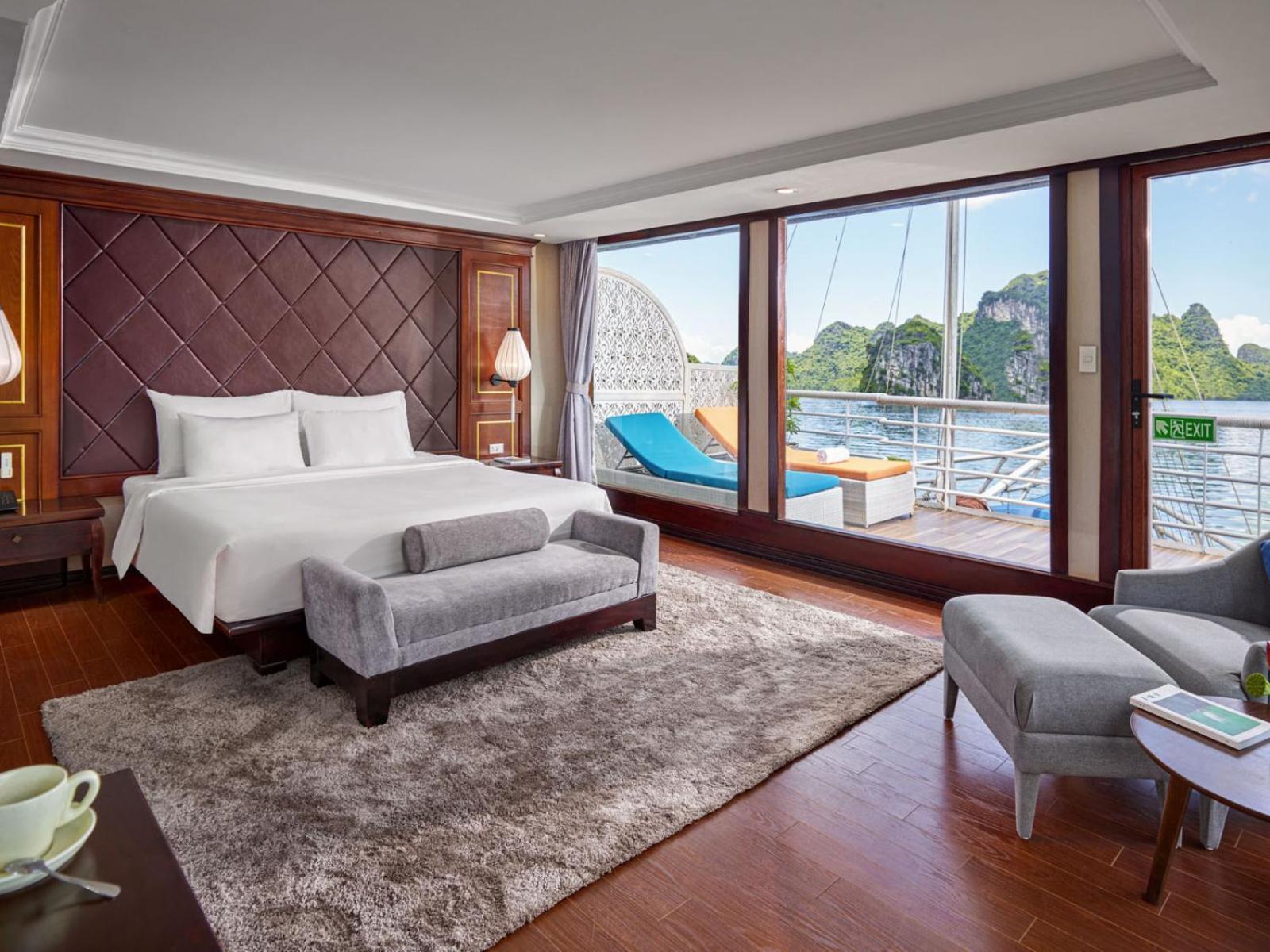 Lotus Boutique Cruise Hotell Ha Long Eksteriør bilde