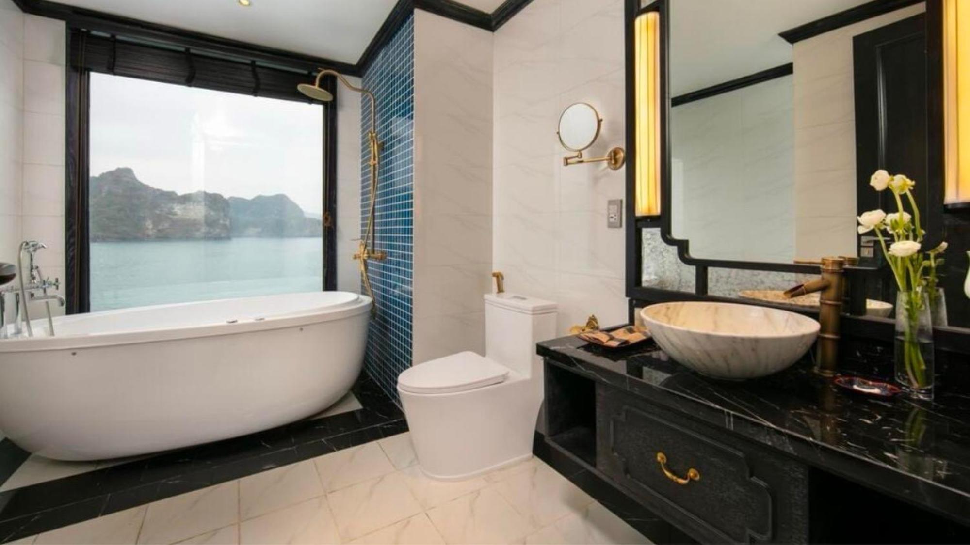 Lotus Boutique Cruise Hotell Ha Long Eksteriør bilde