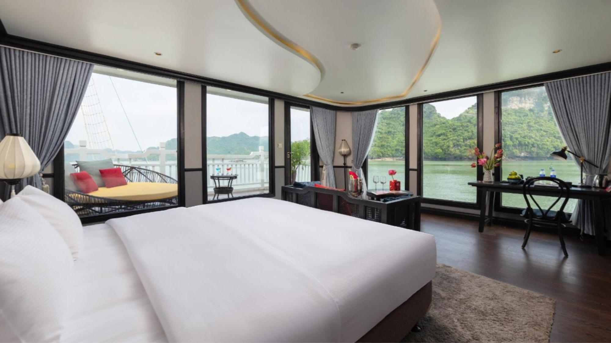 Lotus Boutique Cruise Hotell Ha Long Eksteriør bilde