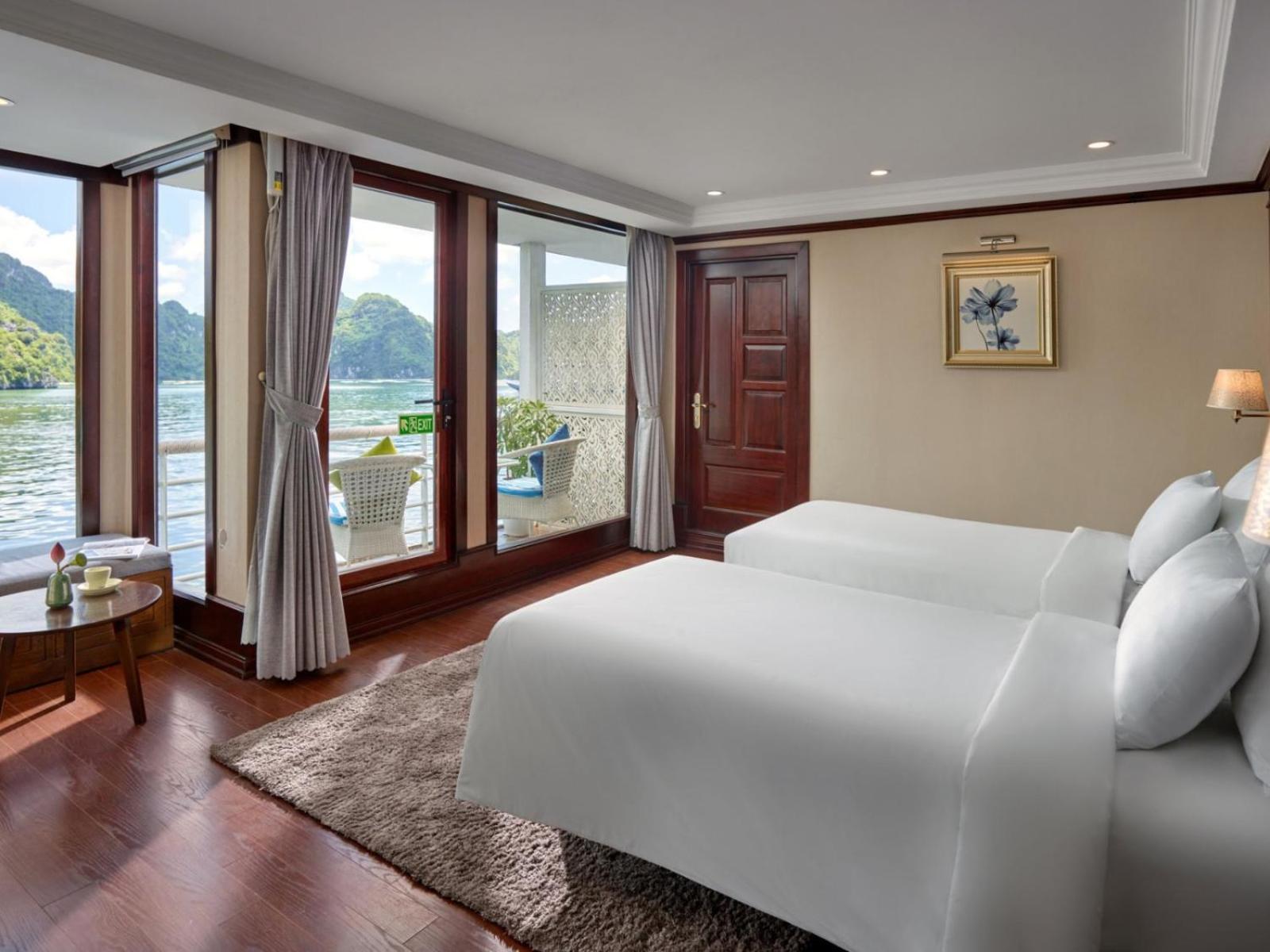 Lotus Boutique Cruise Hotell Ha Long Eksteriør bilde