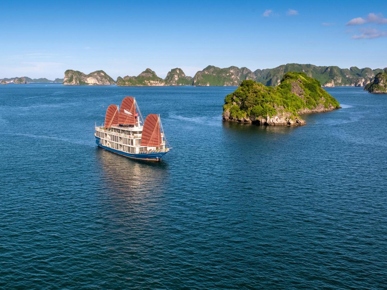 Lotus Boutique Cruise Hotell Ha Long Eksteriør bilde